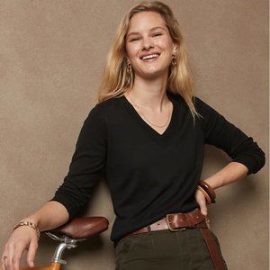 NEVER WORN: Banana Republic Forever V-Neck Sweater